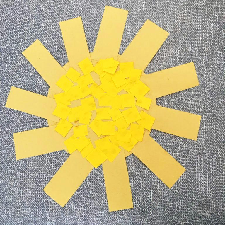 How to Draw A Easy Sun Sunshine Crafts for Kids Super Cute Happy Little Sunshine