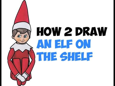How to Draw A Elf Step by Step Easy 840 Elf On the Shelf Free Clipart 5