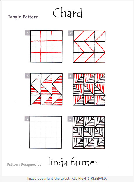 How to Draw A Farm Easy How to Draw Chard by Linda Farmer A Tanglepatterns Com