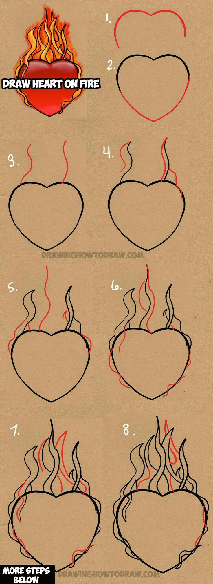 How to Draw A Fire Easy Pin by Kirst anderson On Art Lessons In 2019 Easy Drawings
