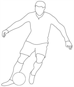 How to Draw A Football Player Easy 14 Best soccer Drawing Images soccer Drawing soccer