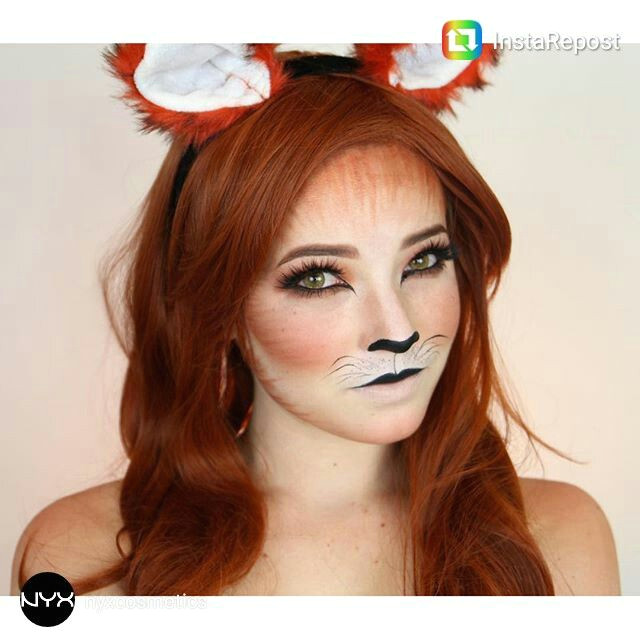 How to Draw A Fox Girl Pin Von Viola Lamb Auf Cat Cheetah Deer and Fox Makeup and
