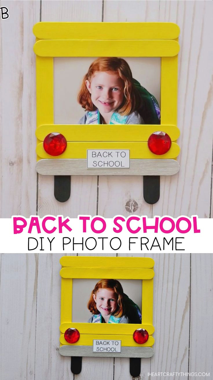 How to Draw A Girl From the Back 25 How to Make A Diy Back to School Photo Frame