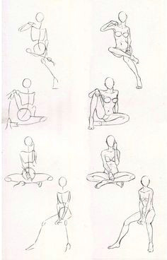 How to Draw A Girl Sitting 41 Best Sitting Pose Reference Images Drawing Poses