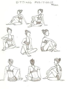 How to Draw A Girl Sitting 41 Best Sitting Pose Reference Images Drawing Poses