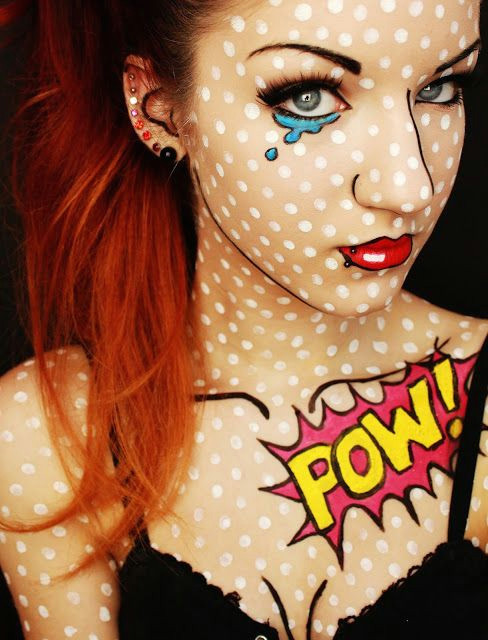 How to Draw A Halloween Girl Comic Make Up Svea and Lea Beauty Unsere Looks Fur Die