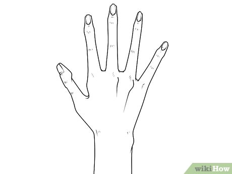 How to Draw A Hand Easy 4 Ways to Draw Realistic Hands Wikihow