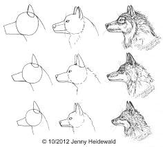 How to Draw A Husky Easy How to Draw An Wolf Google Search Wolf Head Drawing
