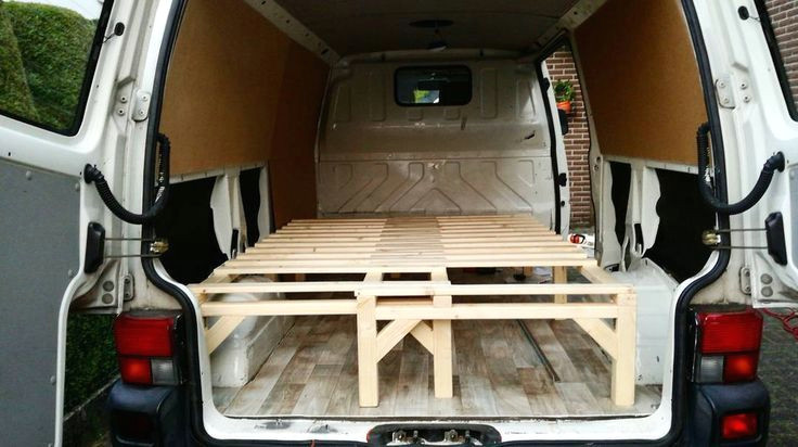 How to Draw A Minivan Easy Campervan Diy Ausbau Volkswagen T4 Selbstgebautes Bett