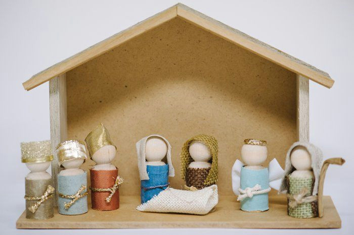How to Draw A Nativity Scene Step by Step Easy How to Make A Wooden Peg Doll Nativity Set Diy Nativity
