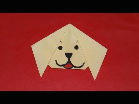 How to Draw A Puppy Dog Easy How to Make An origami Puppy or Dog origami Videos Puppy