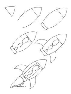 How to Draw A Rocket Ship Easy 177 Best Drawing Things Images Easy Drawings Drawings