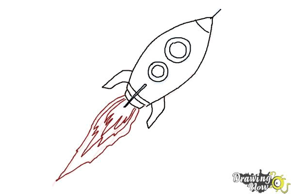 How to Draw A Rocket Ship Easy 57 Memorable How to Draw A Rocket Step by Step