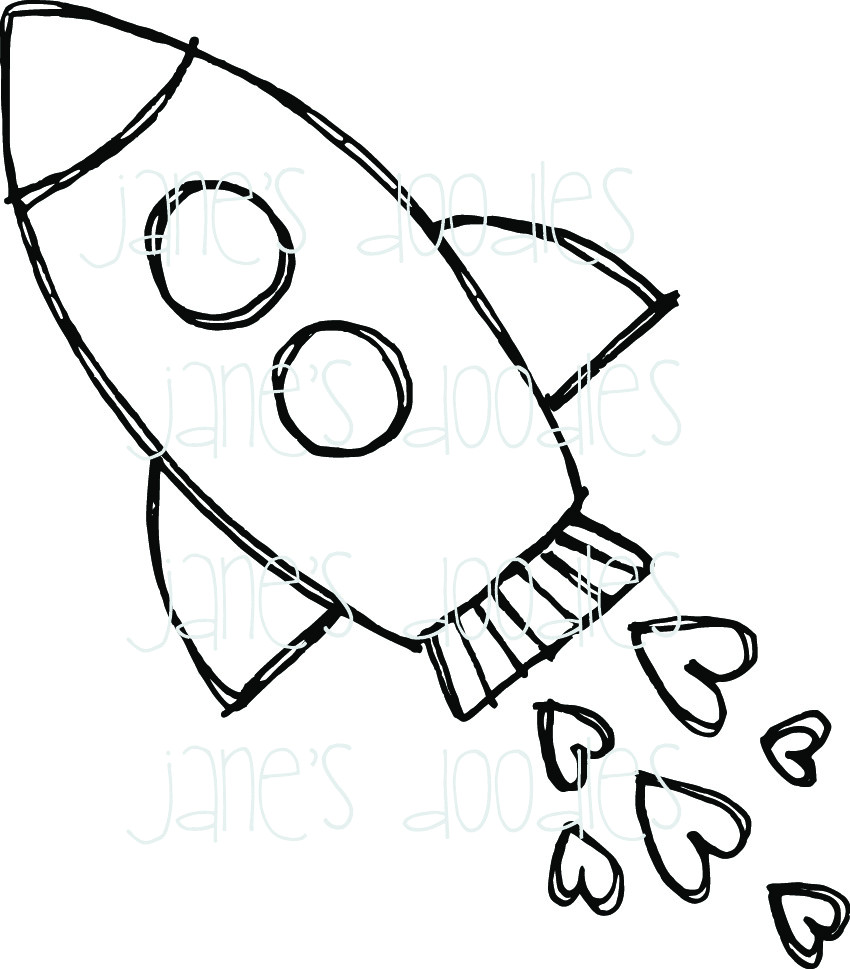 How to Draw A Rocket Ship Easy 66 Likable How to Draw Rocket