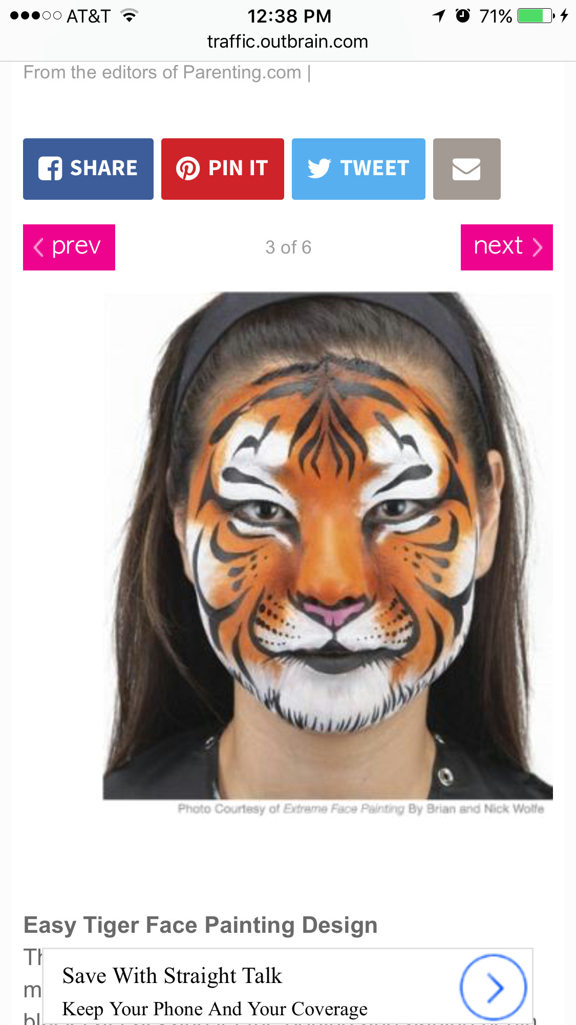 How to Draw A Tiger Face Easy Pin by Kathleen Harris On Face Painting Tiger Face Easy