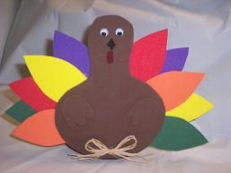 How to Draw A Turkey Easy Step by Step How to Make A Craft Foam Turkey Thanksgiving Crafts