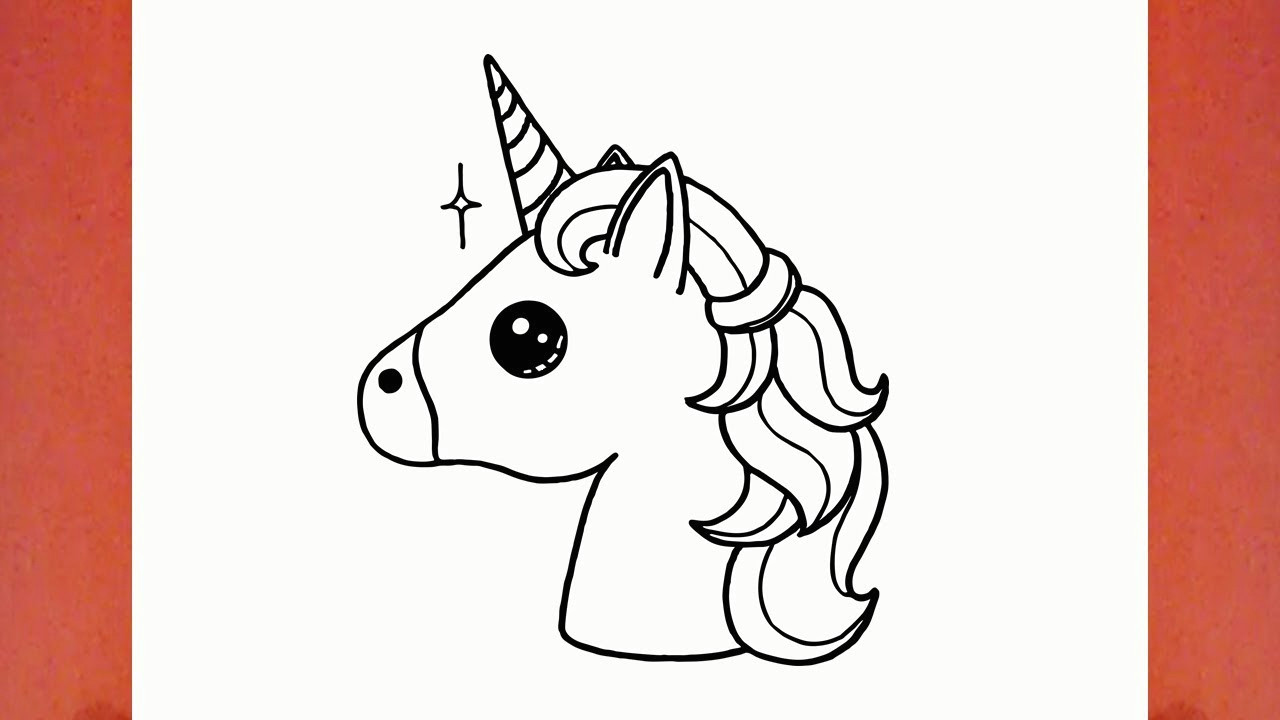 How to Draw A Unicorn Emoji Step by Step Easy How to Draw A Cute Unicorn