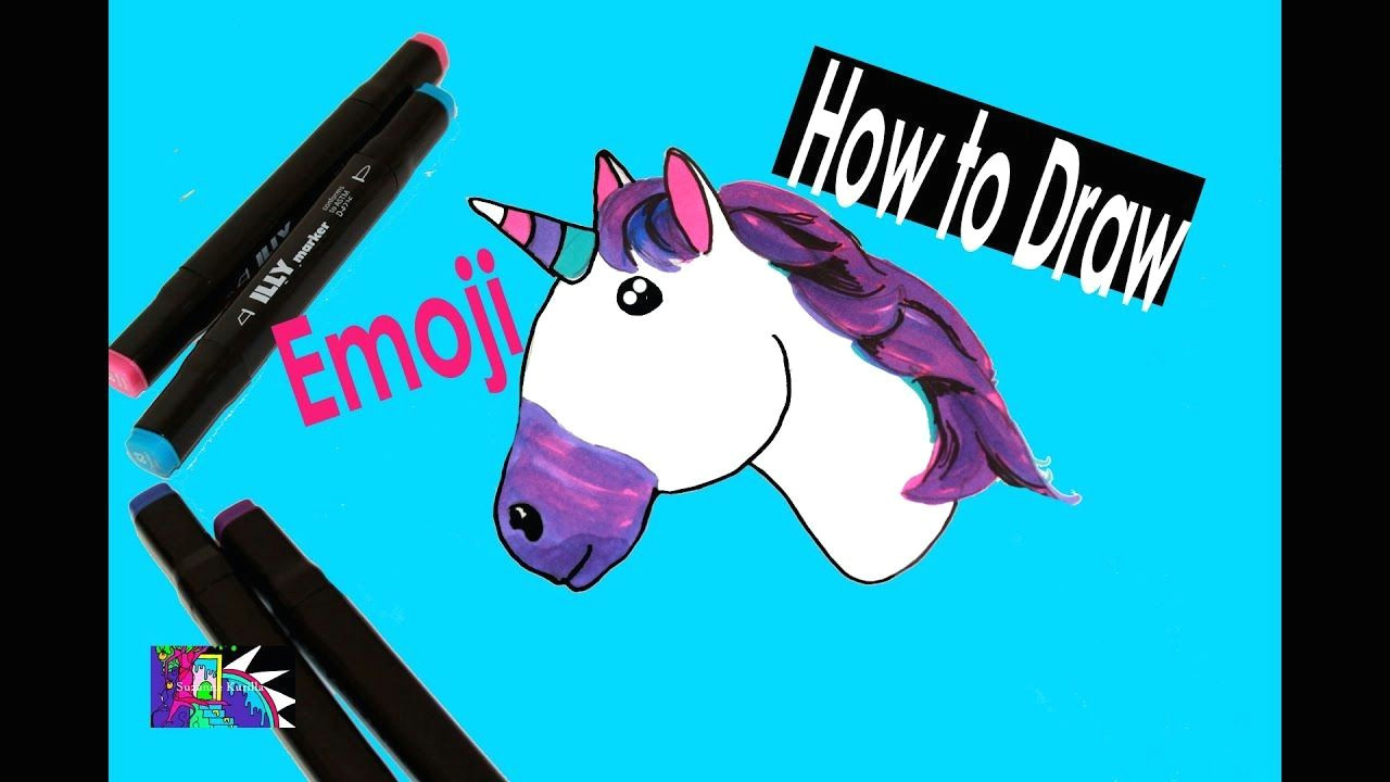 How to Draw A Unicorn Emoji Step by Step Easy How to Draw A Unicorn Emoji Step by Step Easy Youtube