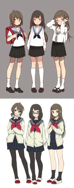 How to Draw An Anime School Uniform 216 Best Anime School Uniforms Images Anime Anime School