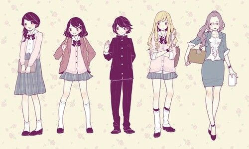 How to Draw An Anime School Uniform School Fashion Cute Girl Drawing Japanese Drawings