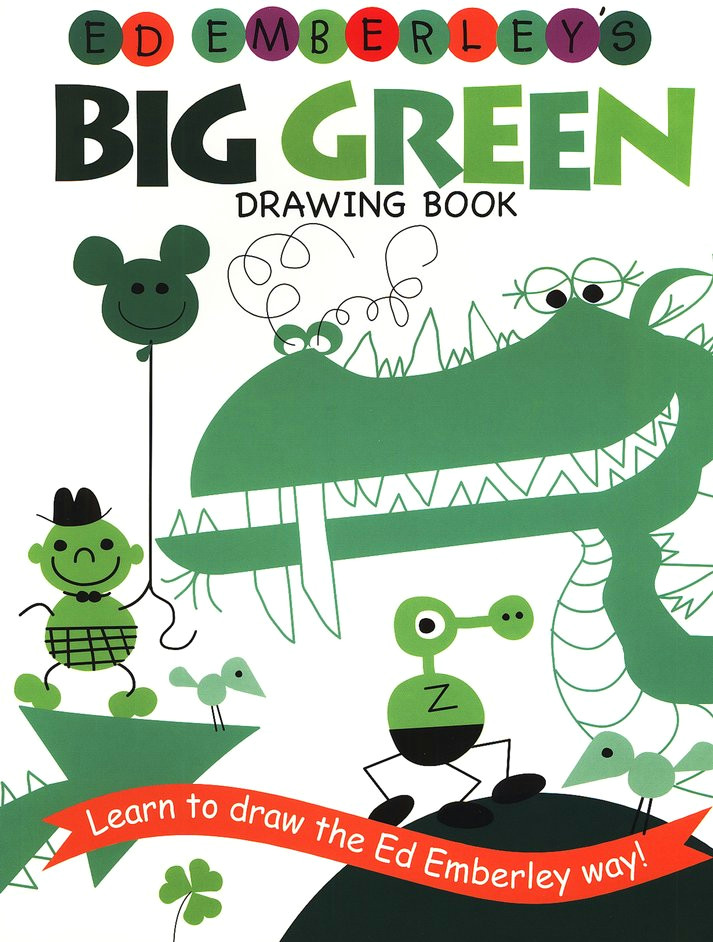 How to Draw An Easy Crocodile Ed Emberley S Big Green Drawing Book Repackaged
