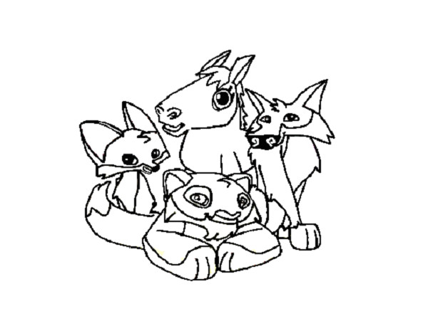 How to Draw Animal Jam Fox Animal Jam Coloring Pages Fox Coloring Pages Animal Jam