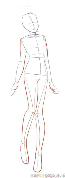 How to Draw Anime Girl Body Step by Step Pin On Draw