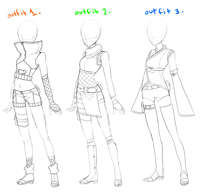 How to Draw Anime Girl Clothes Pin On Drawings