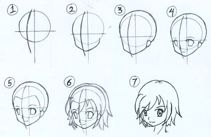 How to Draw Anime Heads Female Pin On Drawing