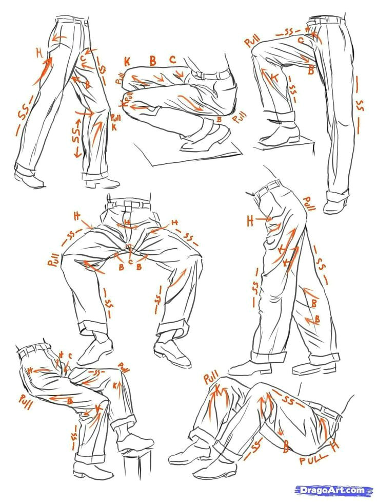 How to Draw Anime Pants Clothes Drawing 75 Picture Ideas In 2019 Drawing People
