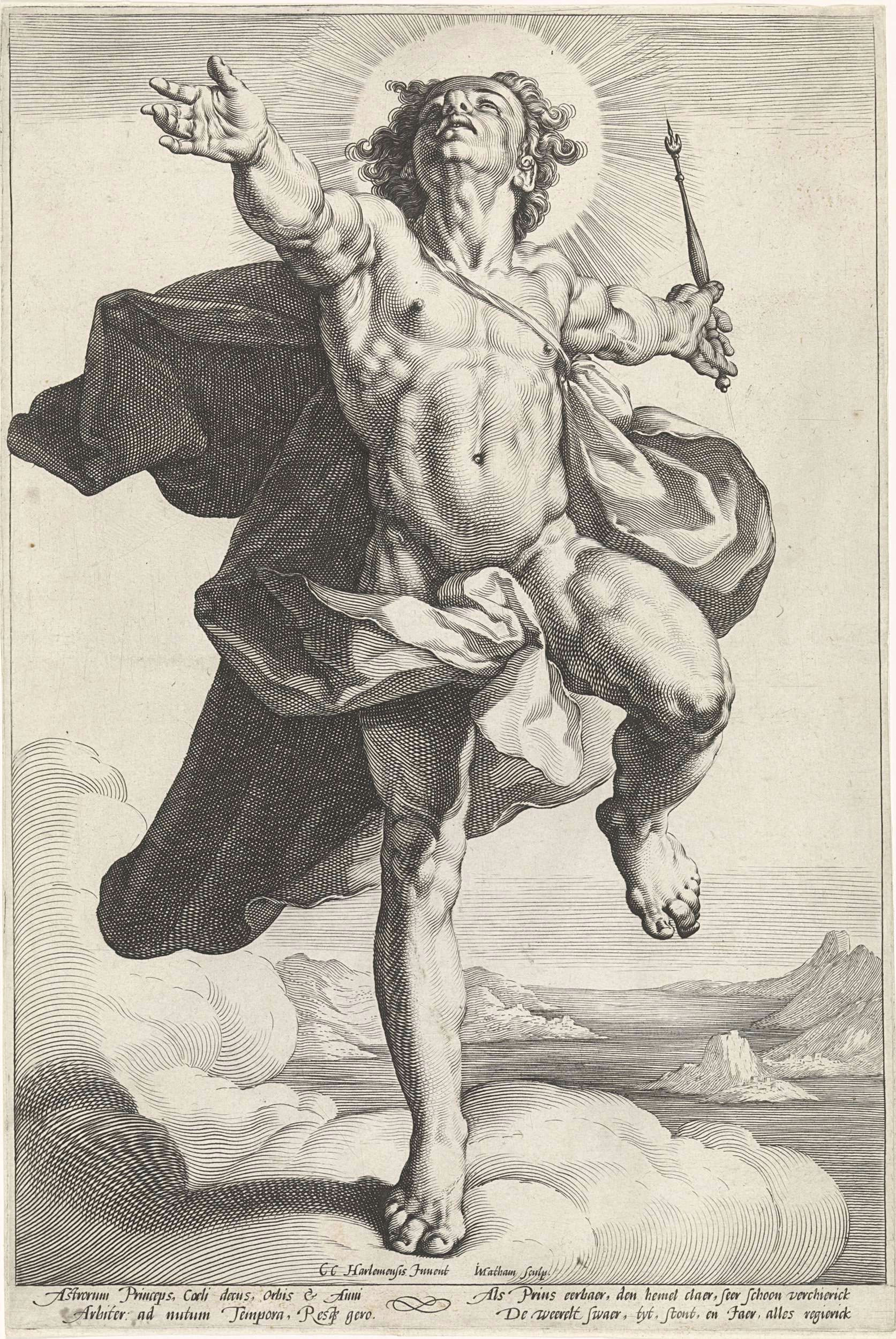 How to Draw Apollo Greek God Easy Jacob Matham Apollo Als Helios Jacob Matham 1589 1593