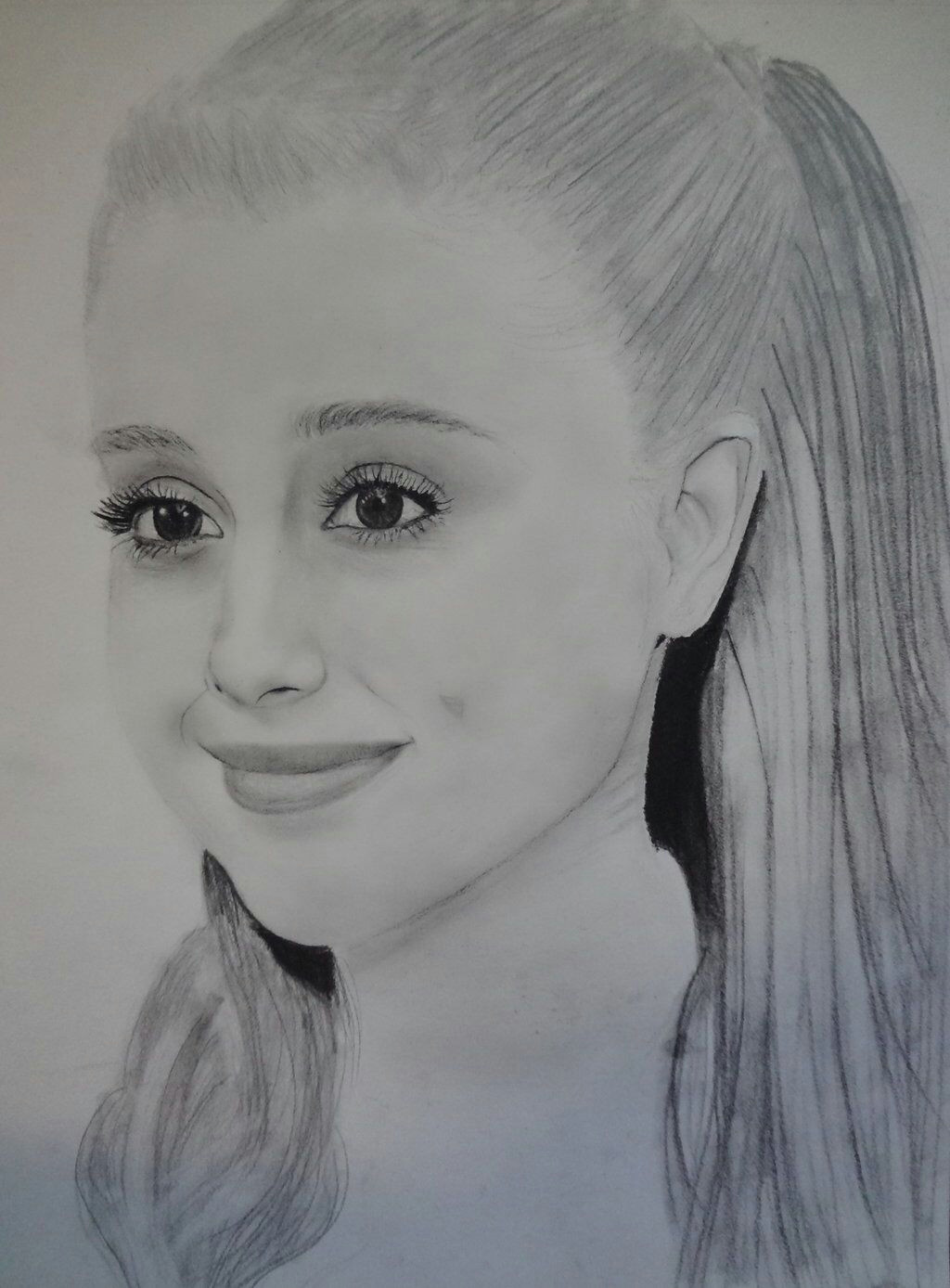 How to Draw Ariana Grande Realistic Easy Ariana Grande Celebrity Drawings Ariana Grande Art Drawings