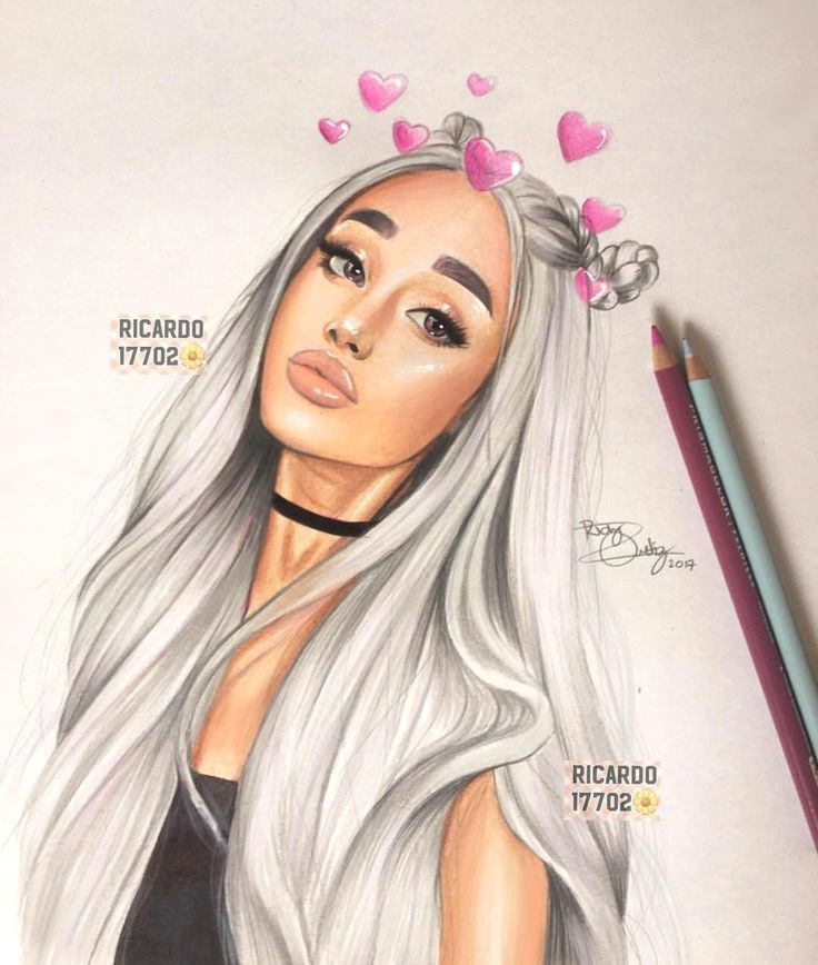 How to Draw Ariana Grande Realistic Easy Ariana Grande songs Ariana Grande Drawing Easy