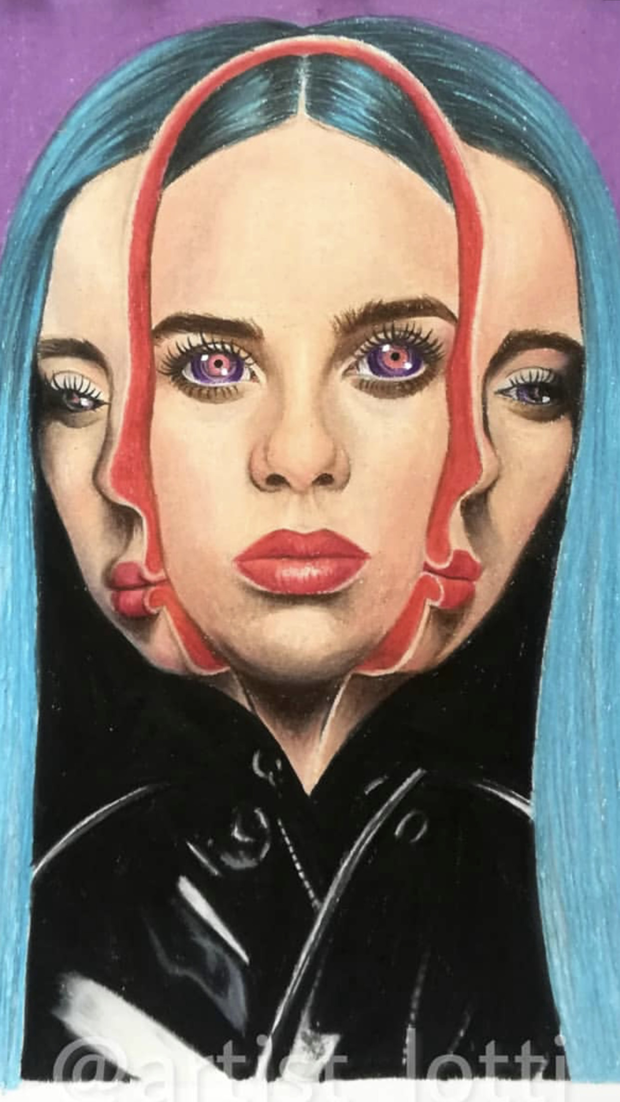 How to Draw Billie Eilish Anime Artist Lotti On Instagram Billie Eilish Drawings Artist