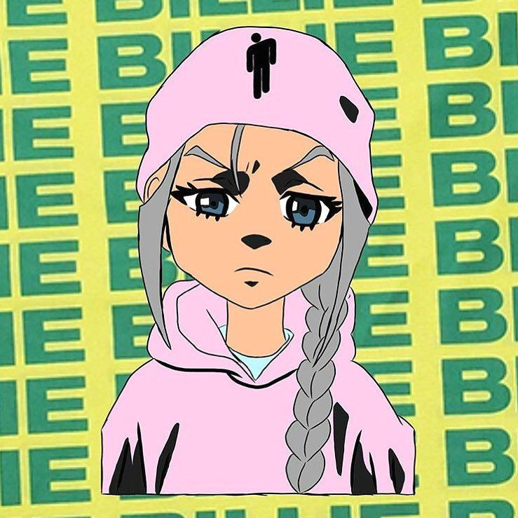 How to Draw Billie Eilish Anime Pin by Jhenavyeve Paterno On Billie Eilish Billie Eilish