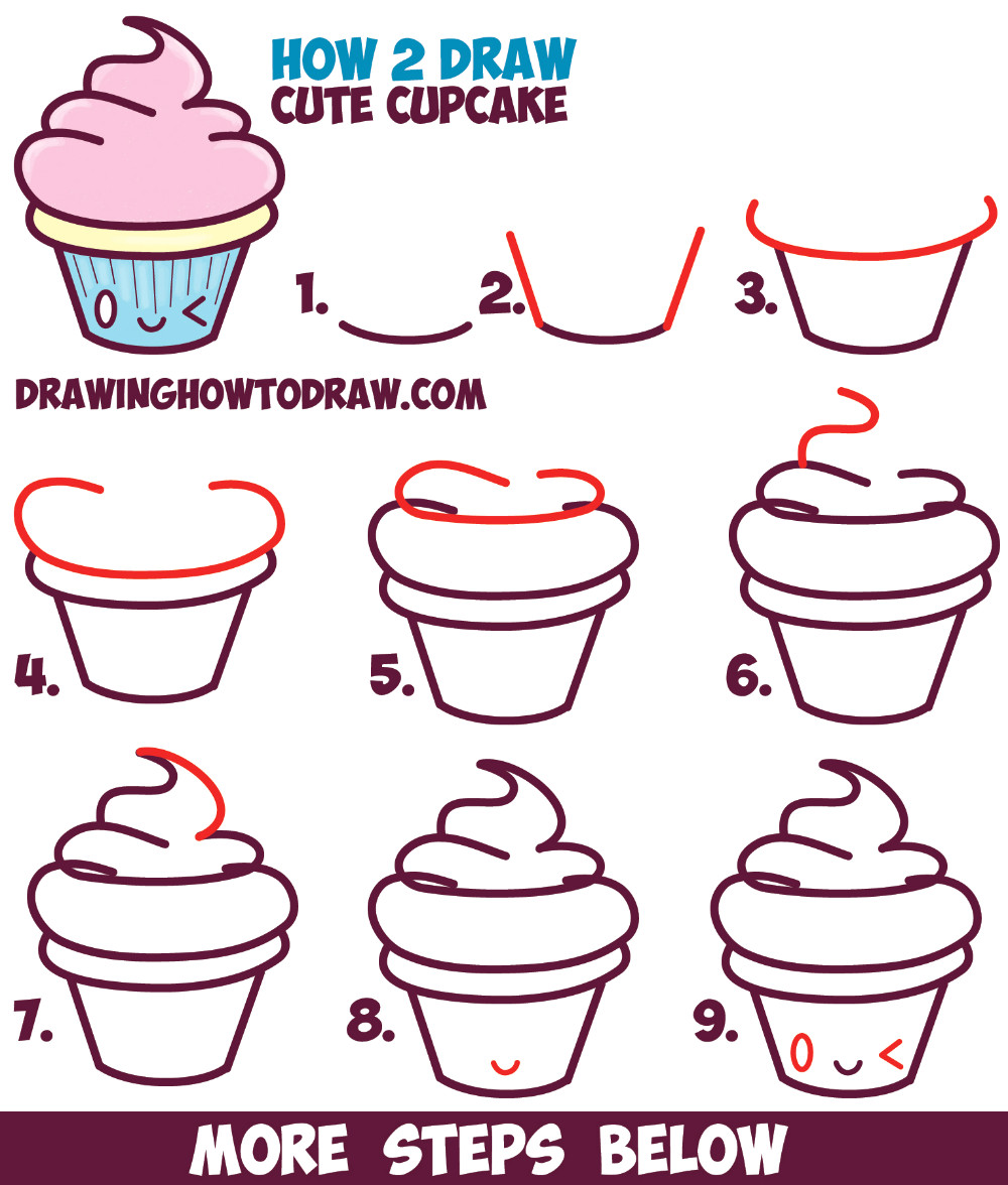 How to Draw Desserts Easy Pin Auf Anime Sketches