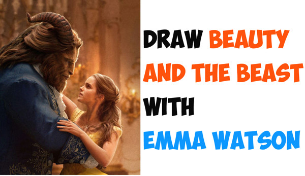 How to Draw Emma Watson Step by Step Easy Disney Characters Archives How to Draw Step by Step