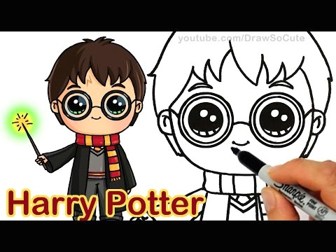 How to Draw Emma Watson Step by Step Easy How to Draw Harry Potter Easy Chibi Youtube