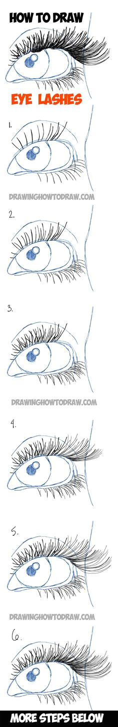 How to Draw Eyelashes Easy 7 Best How to Draw Eyelashes Images Realistic Eye Drawing