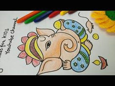 How to Draw Ganesha Easy Step by Step 142 Best Drawing Class for Kids with Tutorials Images