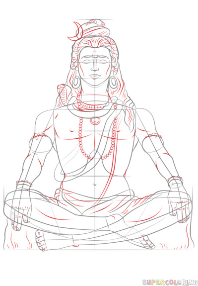 How to Draw Ganesha Easy Step by Step How to Draw Lord Shiva Step by Step Drawing Tutorials for