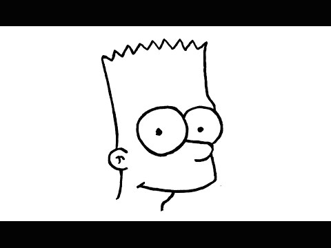 How to Draw Homer Simpson Head Easy How to Draw Bart Simpson From the Simpsons Character Youtube