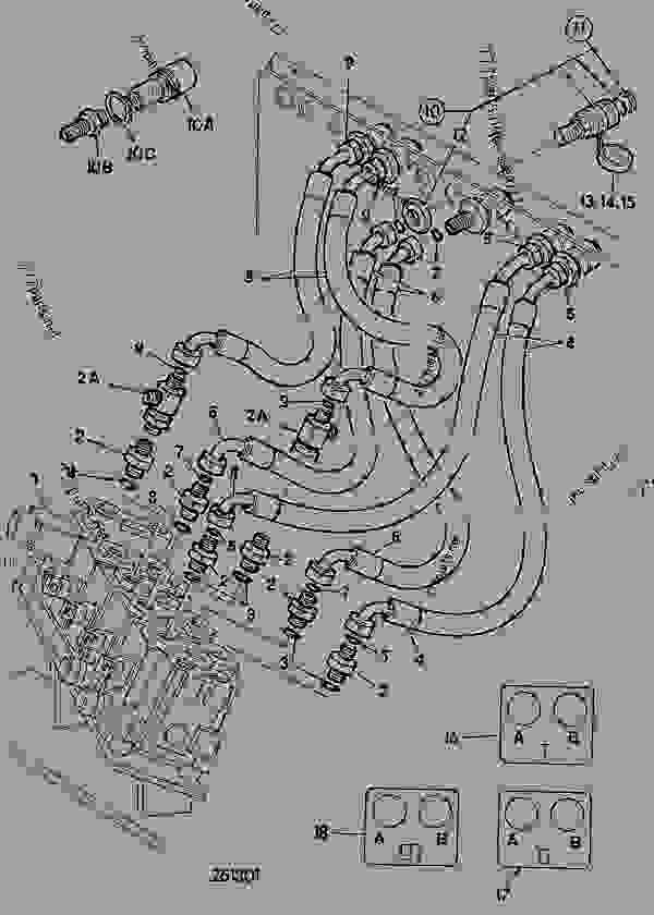 How to Draw Jcb Easy Circuit Auxiliary 3 4 Spool Rear Construction Jcb