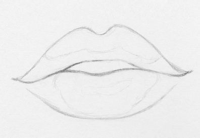 How to Draw Lips Easy for Kids How to Draw Lips 10 Easy Steps Skicovana Techniky