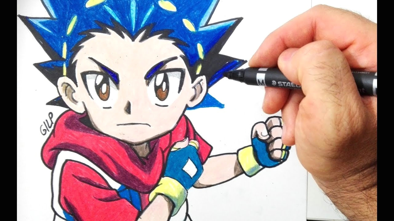 How to Draw Minecraft Anime How to Draw Valt Aoi From Beyblade Burst