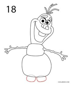 How to Draw Olaf Easy 17 Best How to Draw Olaf Images Drawings Drawing for Kids