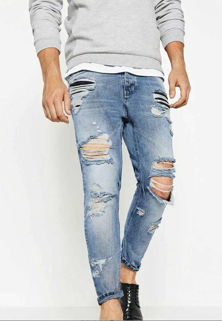 How to Draw Ripped Jeans Easy Pin by Ibrahim On Denim Long Ripped Jeans Men Zara Man
