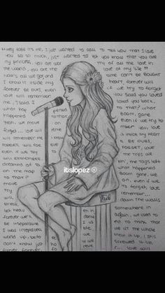 How to Draw Singing Girl 2828 Best Draw Images In 2019 Drawings Art Drawings Art