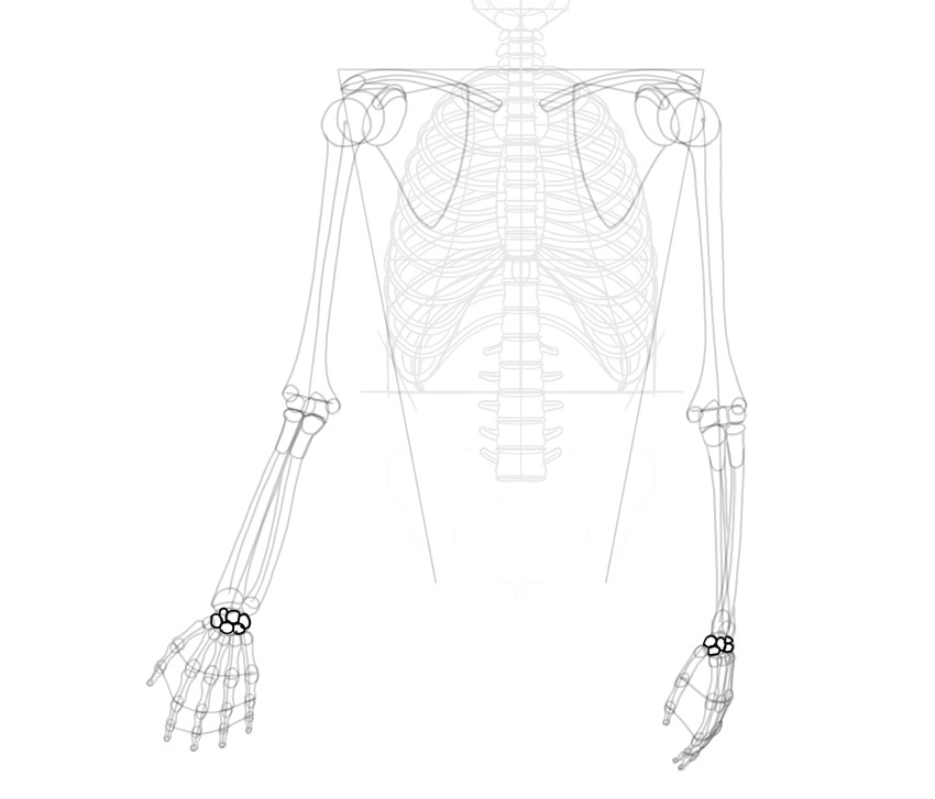 How to Draw Skeleton Easy How to Draw A Skeleton Step by Step