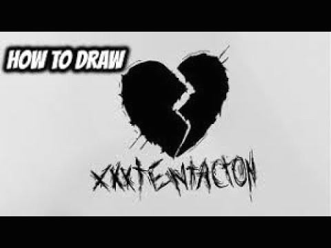 How to Draw Xxxtentacion Easy How to Draw Xxxtentacion Logo Easy